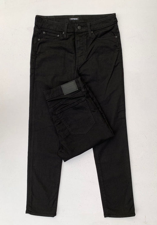 Men's Slim Fit Black Jeans DL4177 (Minor Fault)