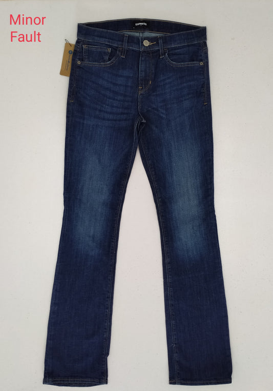 Women's Boot Cut Mid Rise Medium Blue Jean (Minor Fault) DL4203