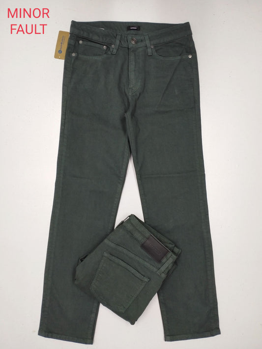 Men's Straight Fit Forest Green Jeans DL4209 (MINOR FAULT)