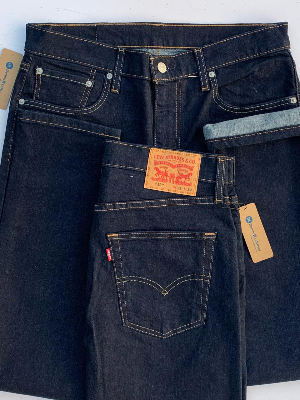 Men's 512 Slim Taper Fit Dark Blue Jean DL4238
