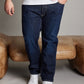 Men's Regular Fit Dark Blue Jeans DL4240 (MINOR FAULT)