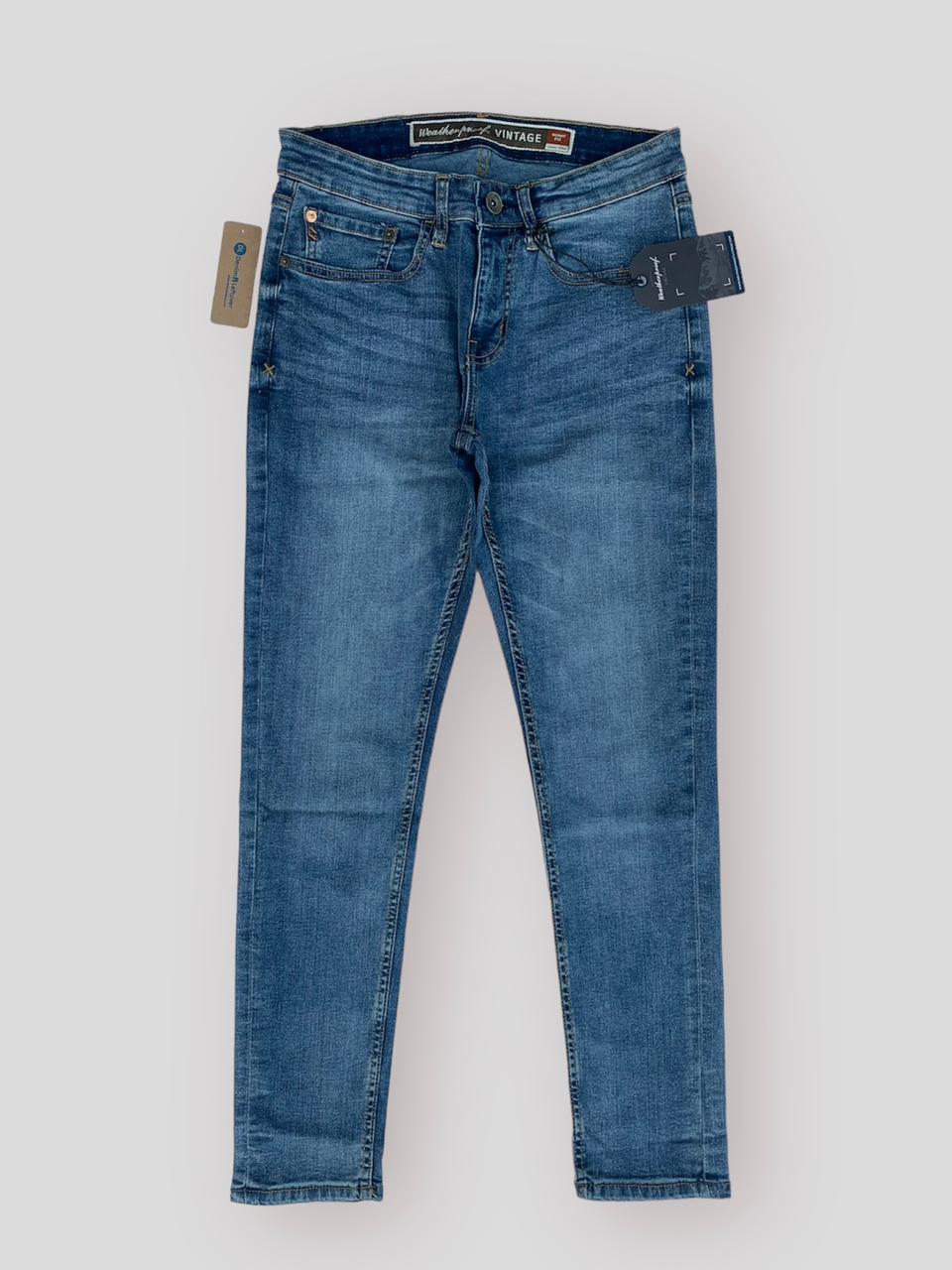 Men Skinny Fit Light Blue Jeans DL4253