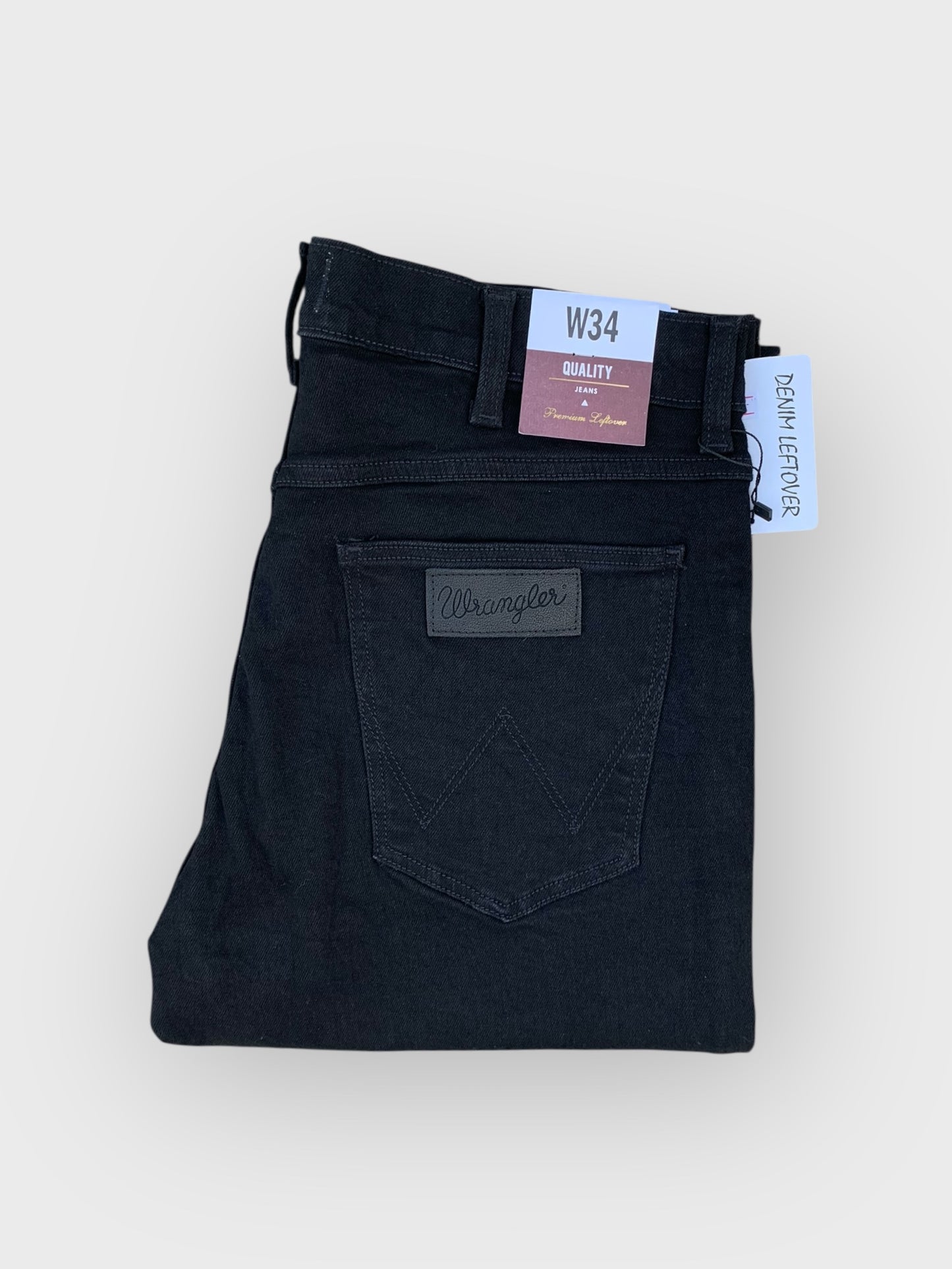 Men's Slim Fit Black Jean DL4373