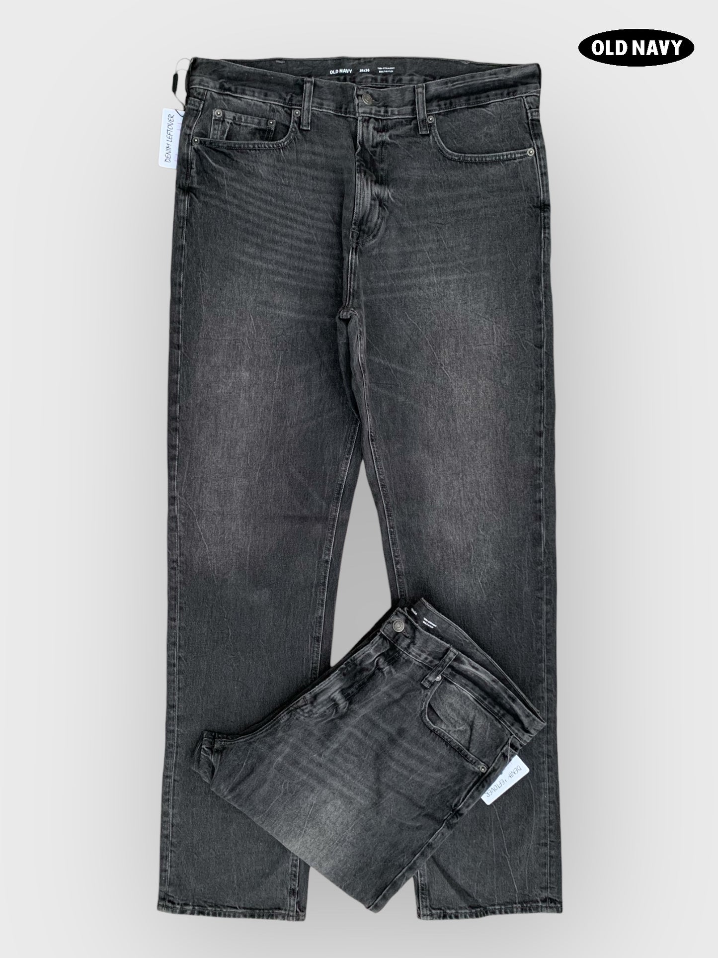 Men's Straight Fit Dark Grey Jean DL4368