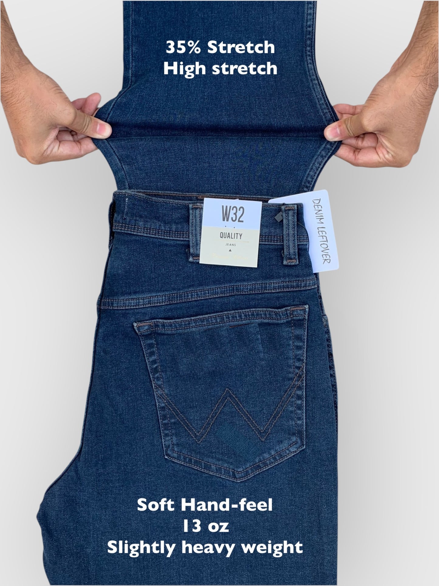 Men's Relaxed Fit Blue Black Jean DL4380