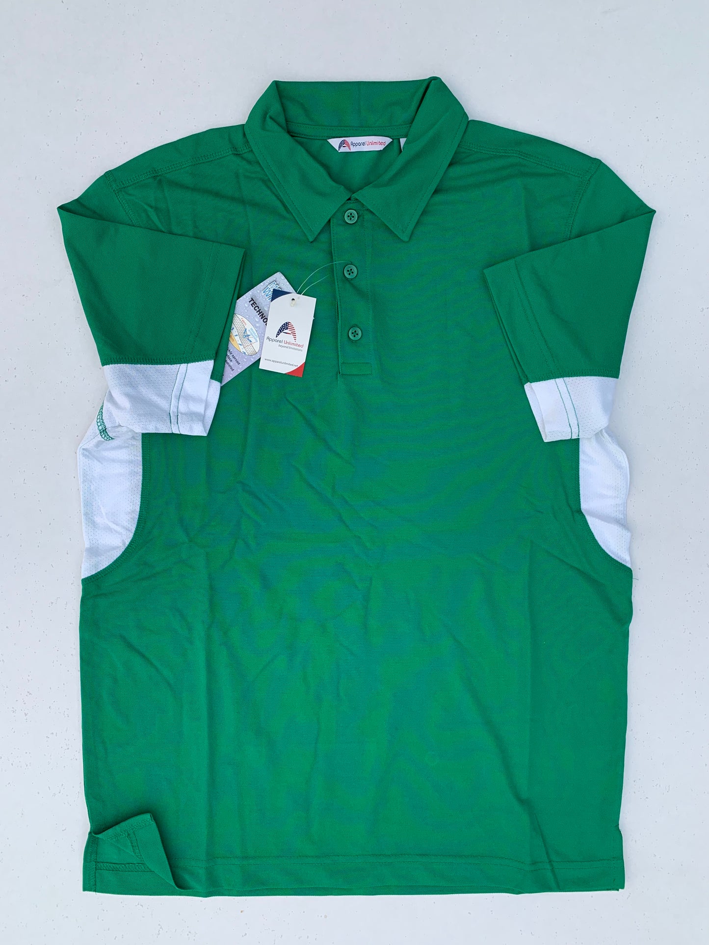 Men's Half Sleeve Green Polo Shirt DLT390
