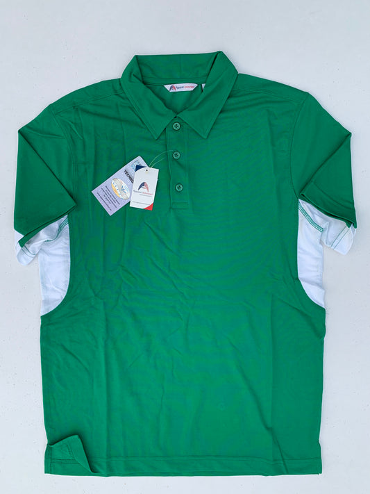 Men's Half Sleeve Green Polo Shirt DLT390