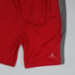 Men's Slim Fit Red Short