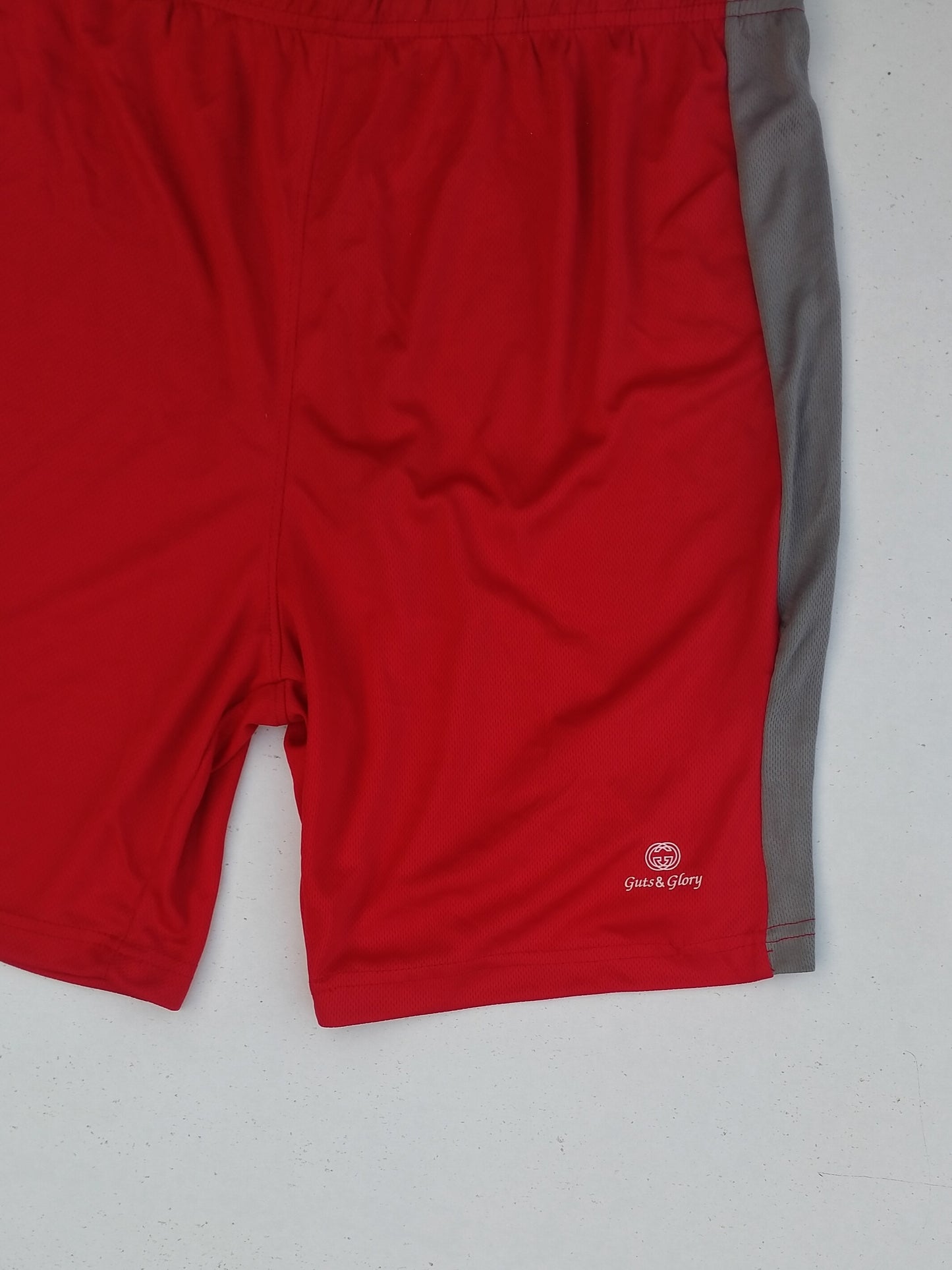 Men's Slim Fit Red Short