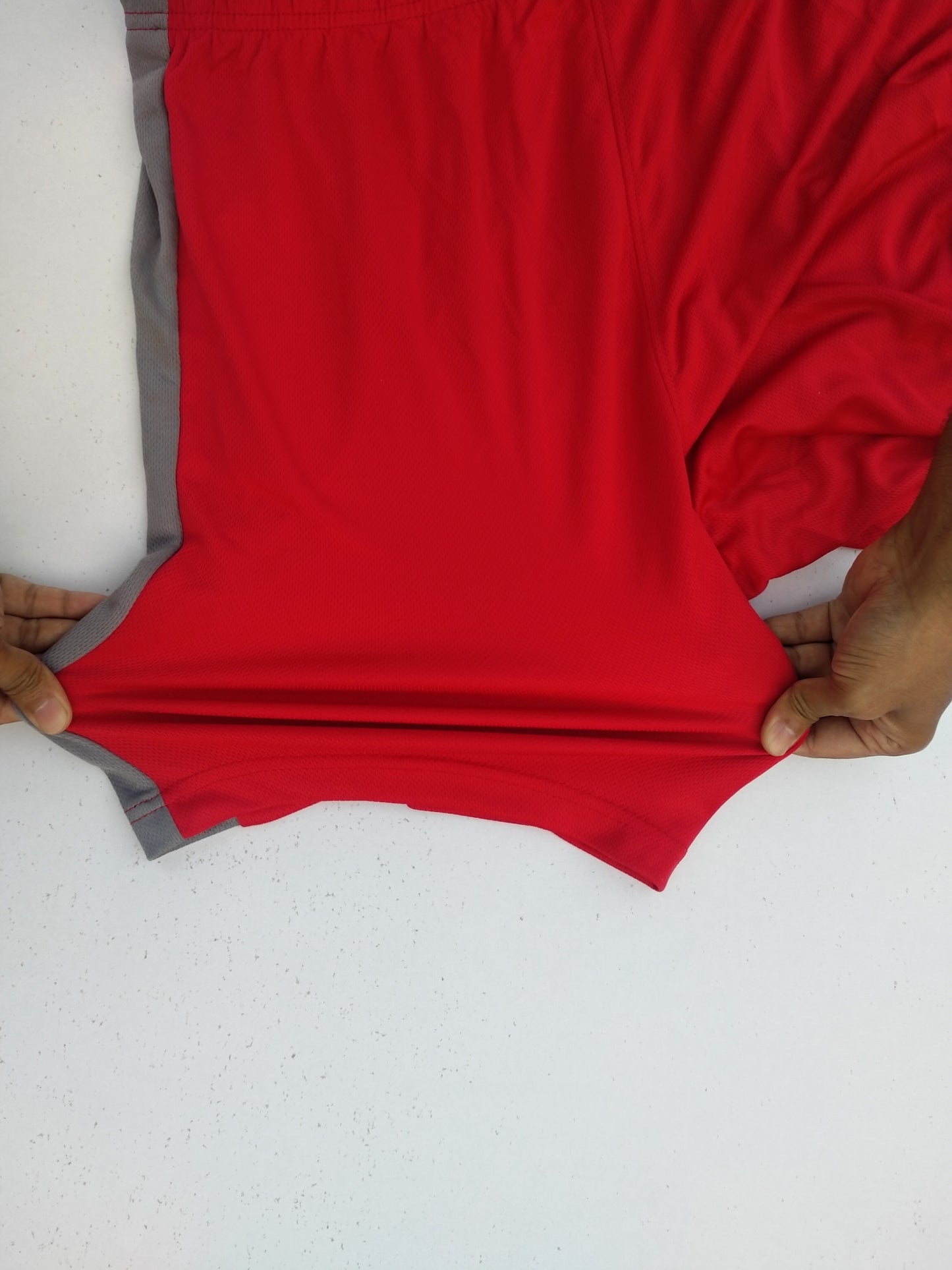 Men's Slim Fit Red Short