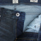 Men's Skinny Fit Vintage Blue Black Jeans DL4294