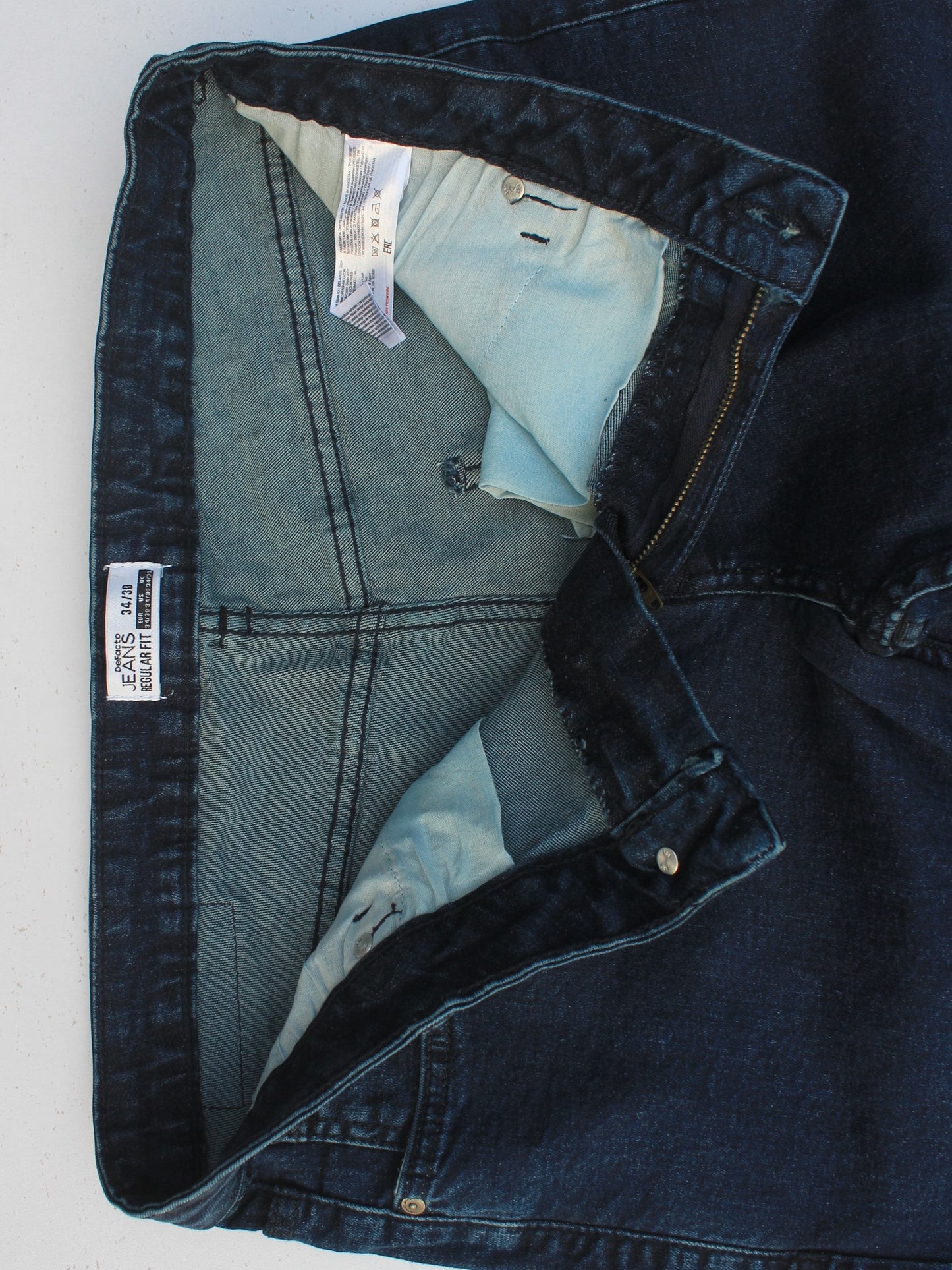 Men's Straight Fit Dark Blue Jean DL4221