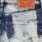 Men's Skinny Fit Blue White Vintage Jean DL4178