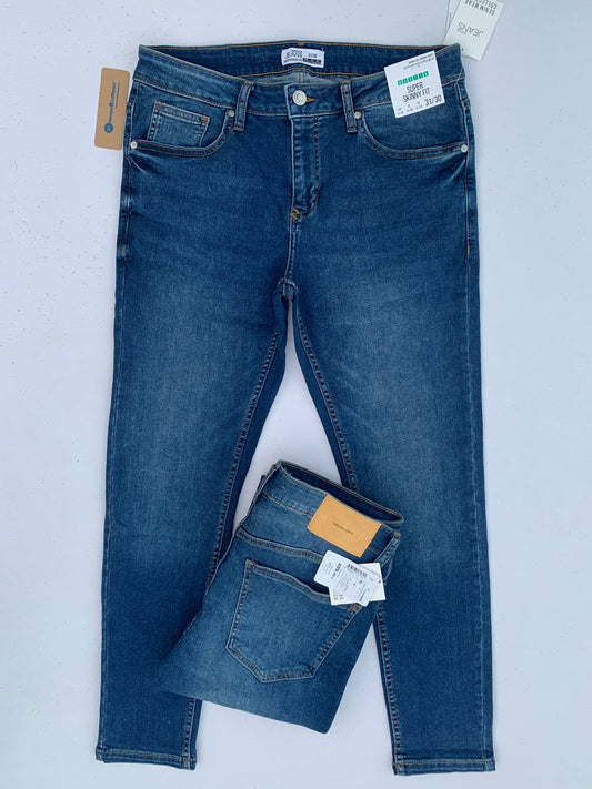 Men's Super Skinny Fit Medium Blue Jeans DL4172