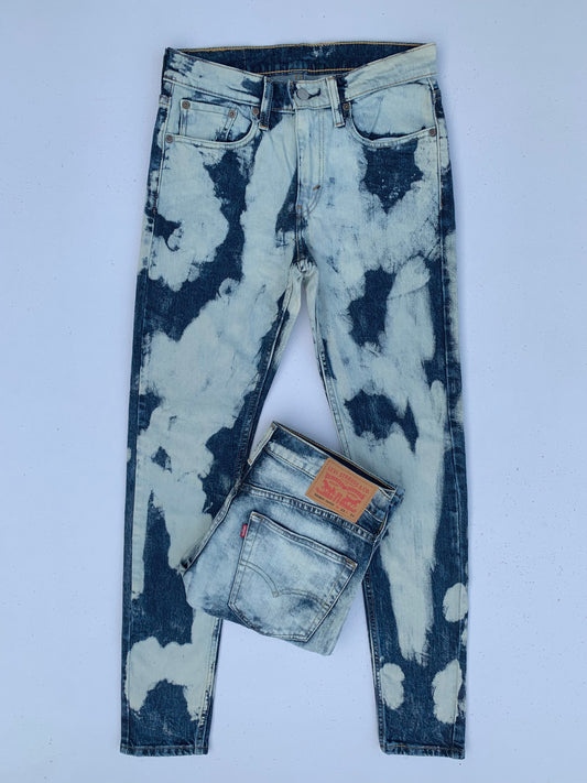 Men's Skinny Fit Blue White Vintage Jean DL4178