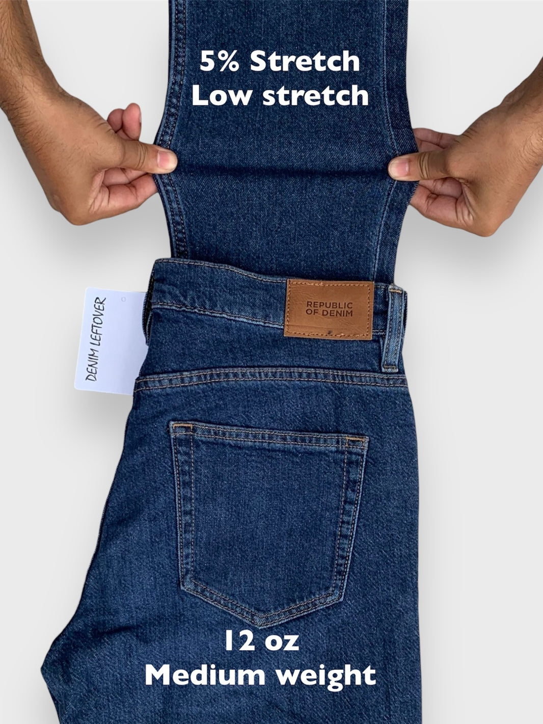 Only - Onlgia Mid Loose Baggy Dot413 - 4520397 Medium Blue Denim