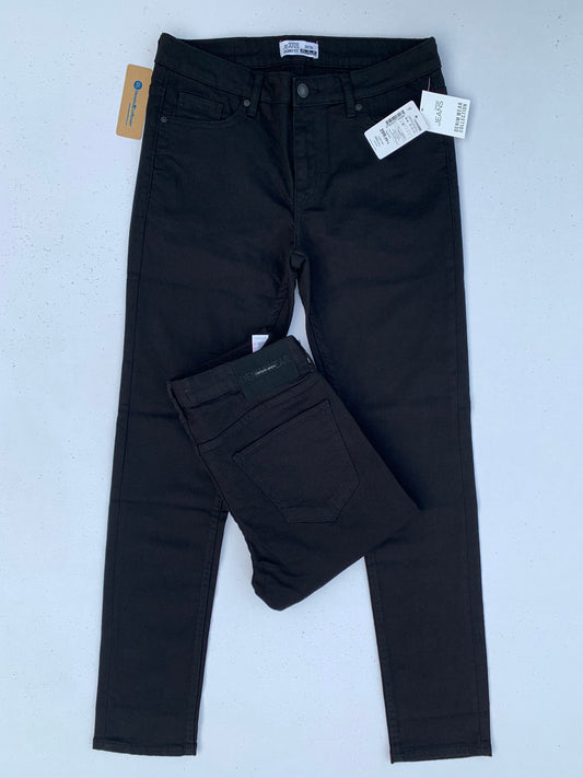 Men's Skinny Fit Black Jeans DL4171