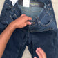 Men's Straight Taper Fit Dark Blue Jean DL4471 (Minor Fault)