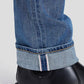 Men's Straight Fit Light Blue Selvedge Denim Jean DL4475