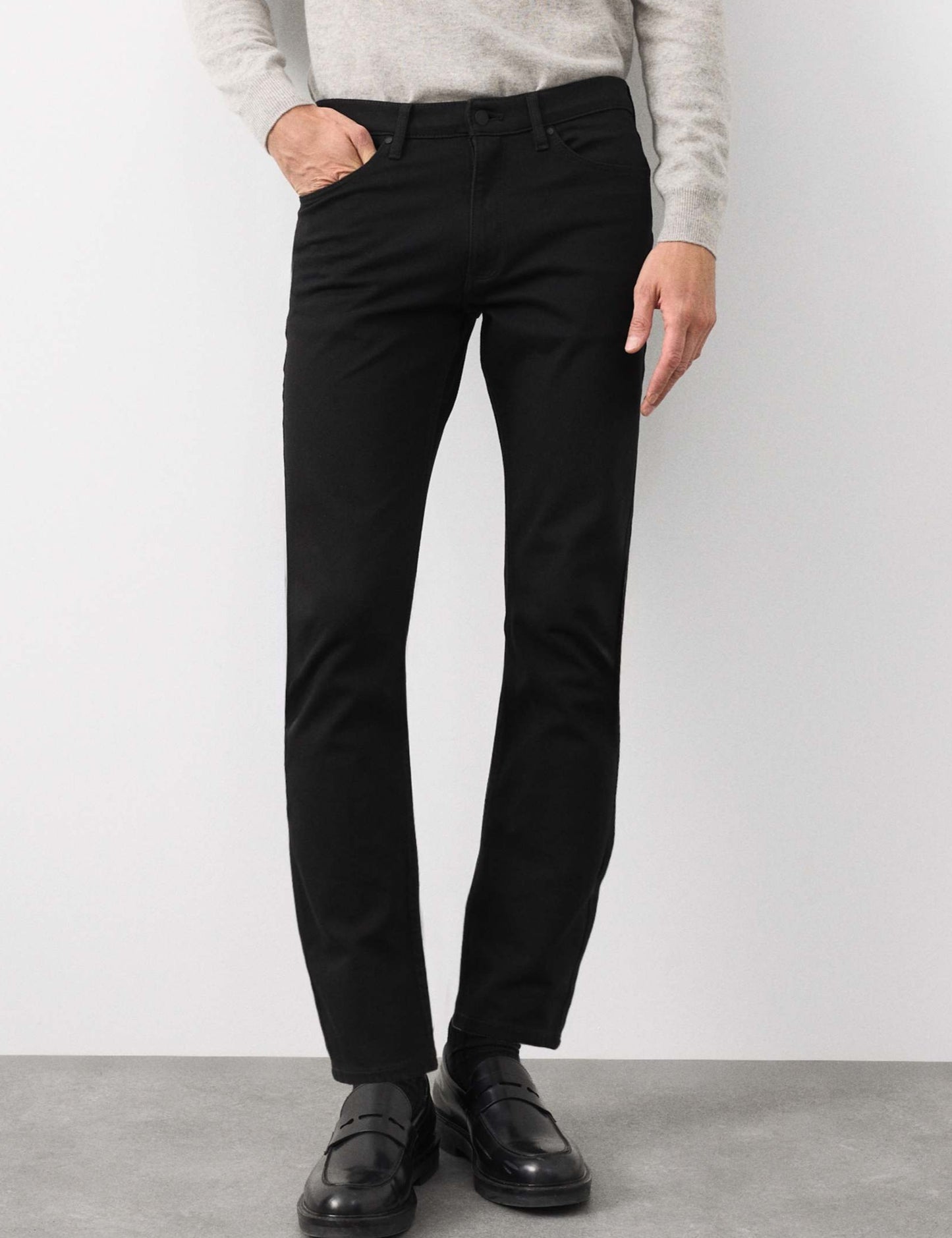 Men's Slim Fit Jet Black Jean DL4400 (Minor Fault)