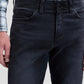 Men's Slim Taper Fit Diamond Black Jean DL4436