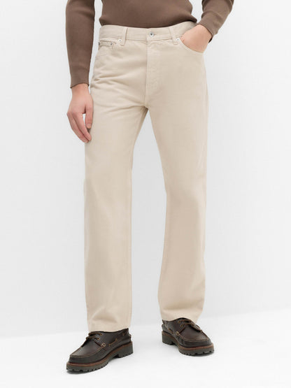 Men's Relaxed Fit Light Beige Jean DL4481 (Non Stretch)
