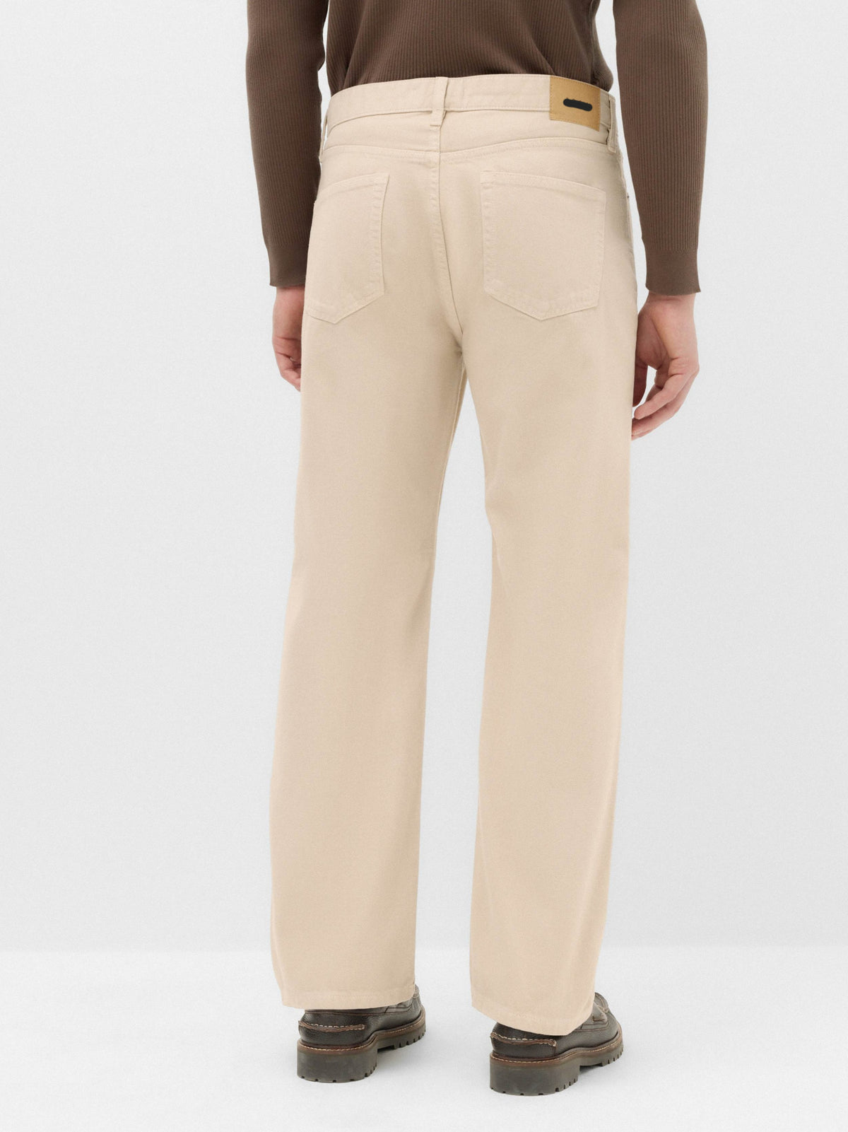 Men's Relaxed Fit Light Beige Jean DL4481 (Non Stretch)