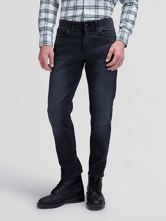 Men's Slim Taper Fit Diamond Black Jean DL4436