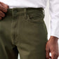 Men's Slim Fit Olive Green Jean DL4385