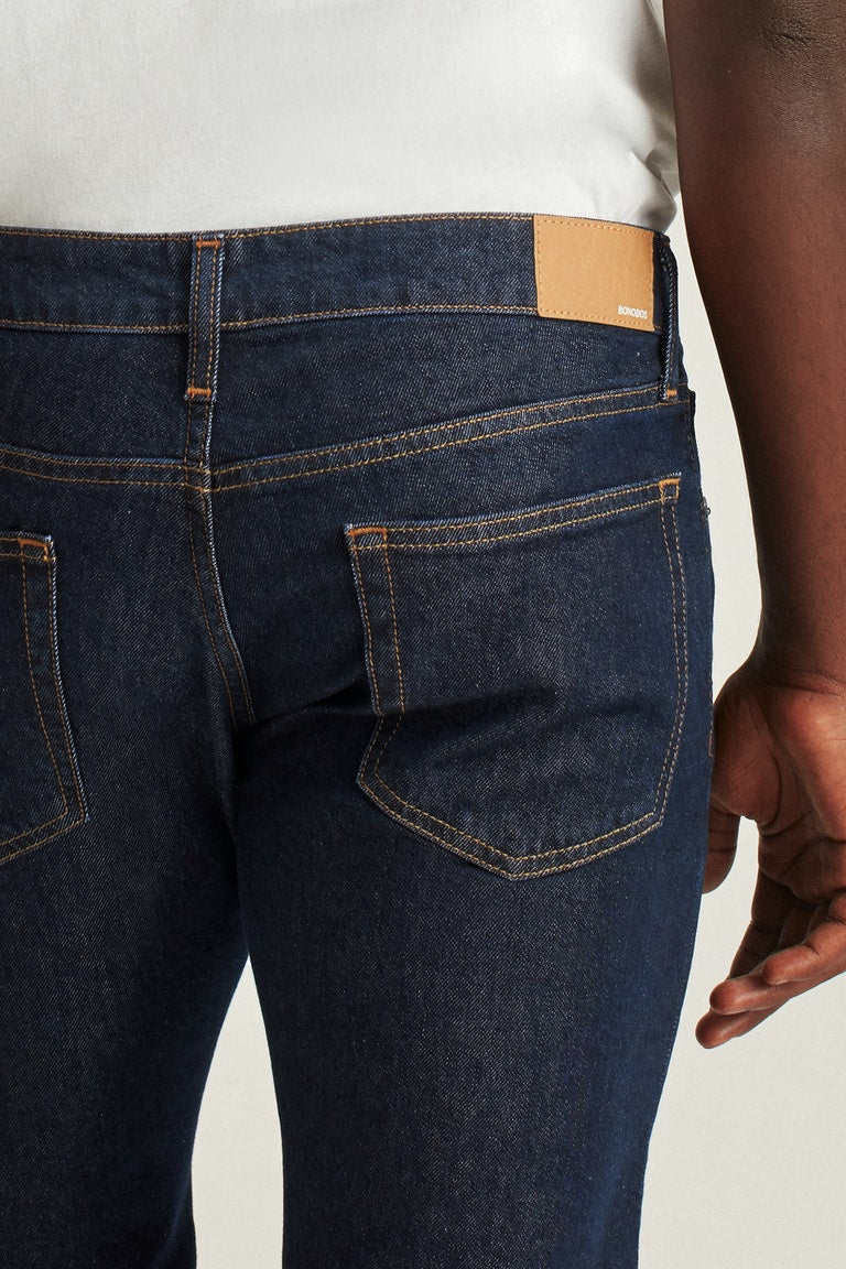 Men's Slim Fit Jeans Original Denim Blue DL4126