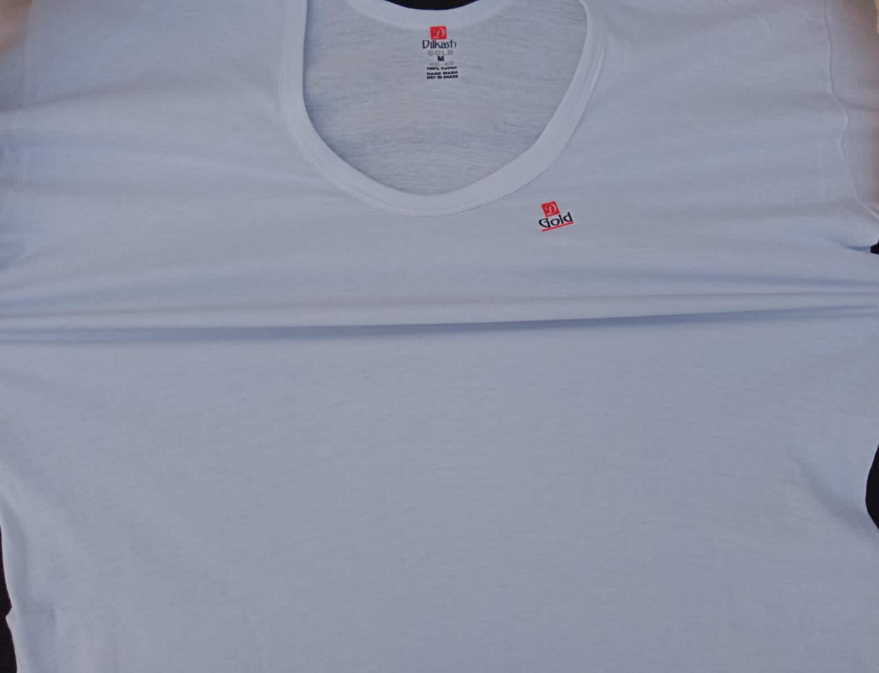 3 Pack Super Soft Half Sleeves Undershirts | White - DLU381