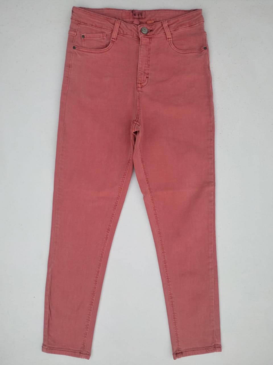 Women's Skinny Super Stretch Peach Color DL4149